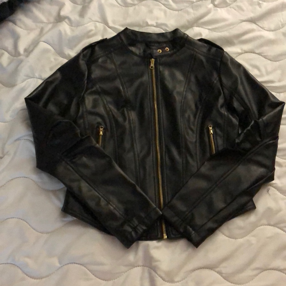Leather jacket
